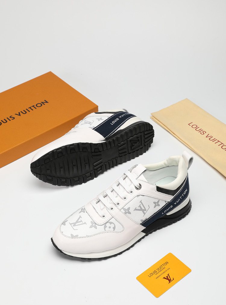 Louis Vuitton Patterned Panel Sneakers