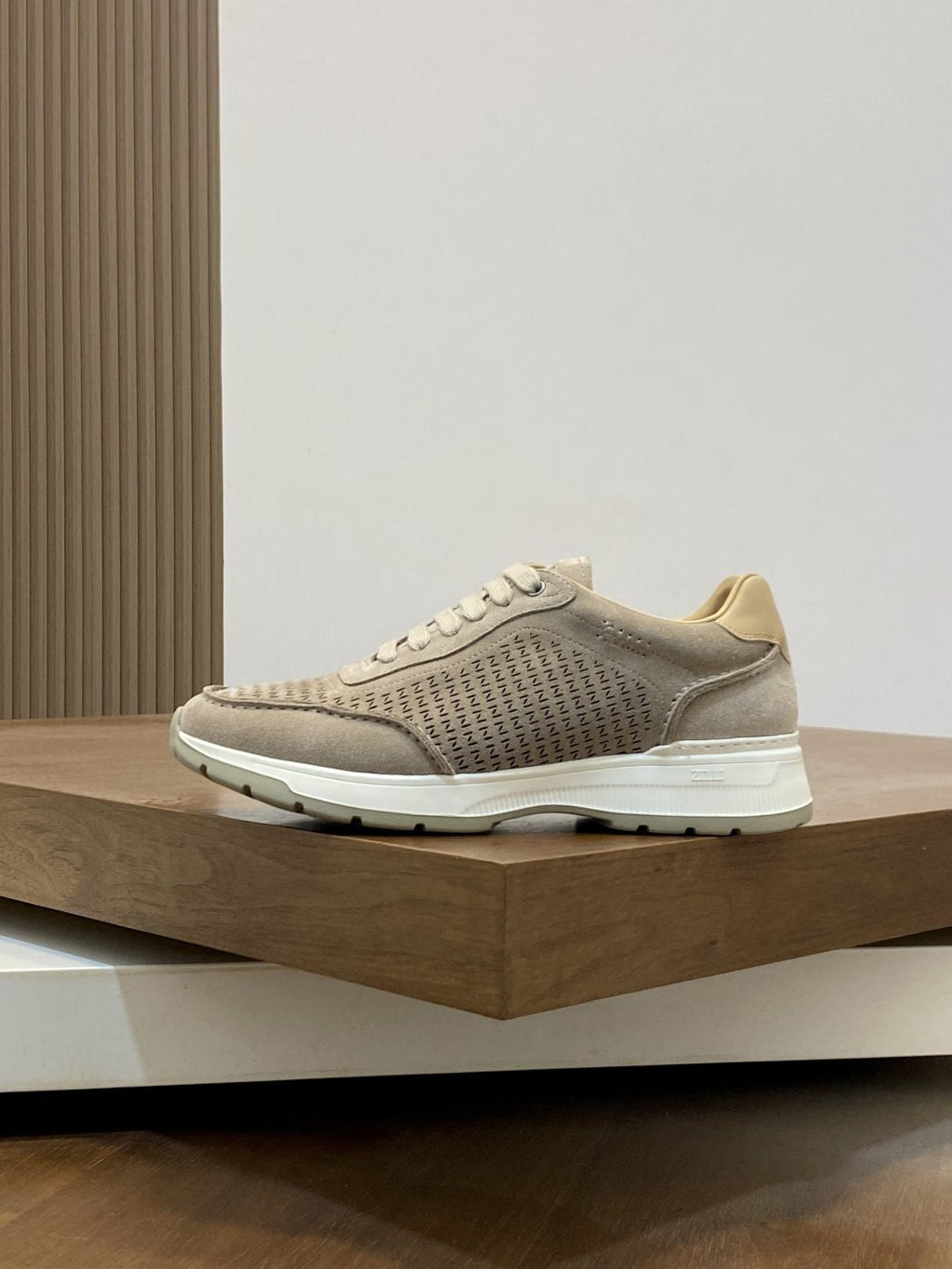 Zilli Men's Textured Low-Top Sneakers - Padded Collar