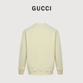 Gucci Whimsical Cartoon Strawberry Stripe Logo Series Crewneck Sweatshirt